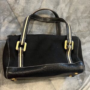Kate Spade Canvas Black Handbag